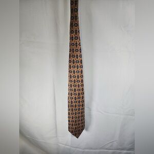 Simone Gold 100% Silk Made In Italy Tie